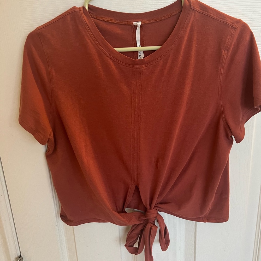 Lululemon Tie Shirt